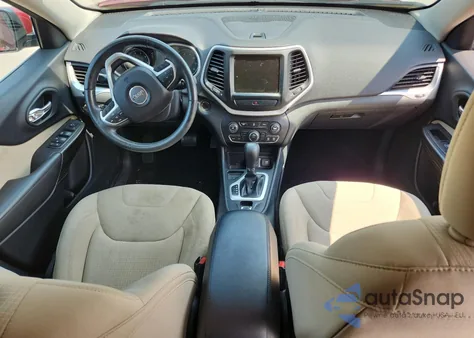 2015 Jeep Cherokee Latitude z USA, uszkodzony, nr VIN 1C4PJLCB3FW505854